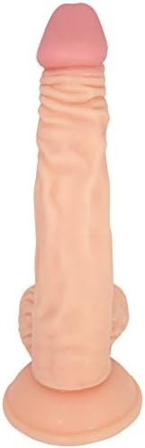 Realistic Suction Cup Dildo With Veined Shaft And Tapered Head Adult Sex Toy - Image 3
