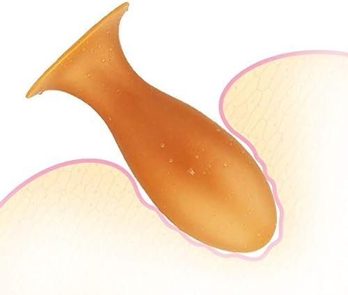 Anal Beads Soft Silicone Anal Plugs With Strong Suction Cup Crystal Bent Pleasure Wand Double Ended Butt Plug For Unisex G-Spot Stimulation Sex Factory - Image 3