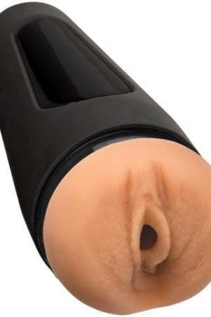 Doc Johnson Main Squeeze - Remy Lacroix - Squeeze Plate For Precise Pressure - Twist End Cap To Control Suction - Discreet Premium Stroker - Male Masturbator
