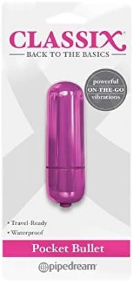 Classix Pocket Bullet Vibrator - Pink - Image 2