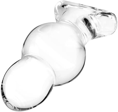 Anal Sex Trainer, Crystal Glass Butt Plugs Sex Toys For Beginners, Men,Women,Couples
