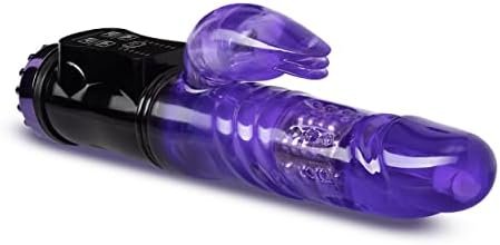 Blush Sexy Things Flutter Rabbit - Mini Rabbit Vibrator - 48 Function 3 Vibration Points - 2 Way Gyrating Shaft And Rotating Pleasure Beads - Soft Flexible Clit Stimulator - Sex Toy For Women - Pink - Image 3