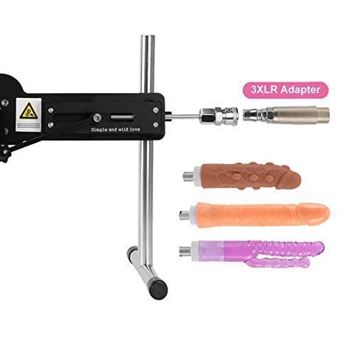 Jesskylove Adjustable Sex Machine, Adult Sex Toys With 4 Attachments 3Xlr Connector Automatic Machines For Women And Men - Image 3