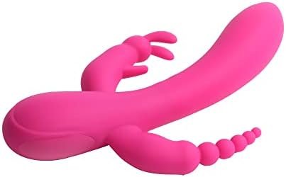 G-Spot Rabbit Anal Dildo Vibrator Adult Sex Toys With 7 Vibrating Modes For Women - Adorime Silicone Waterproof Rechargeable Clitoris Vagina Stimulator Massager Sex Things For Solo Or Couples - Image 2
