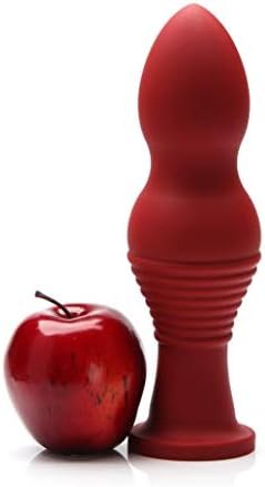 Tantus Sex/Adult Toys Piggy Xl Butt Plugs -100% Ultra-Premium Super Soft Silicone Matte Finish Anal Safe, Personal Massager For Men, Women, Couples - True Blood Red - Image 2