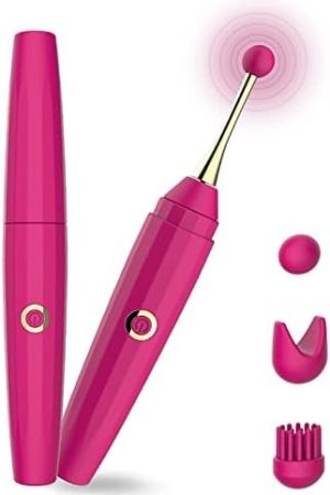 Clitoralis Stimulator For Women, High-Frequency G Spot Clit Vibrator, Rechargeable Clitoral Vibrator With 10 Vibration Modes Powerful Wand Vibrating Massager Toys For Womens Sex Pleasure Pink