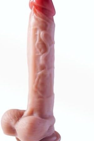 9.8 Inch Realistic Silicone Big Dildo Adult Sex Toy, Soft Thick Anal Dildo, Strong Suction Cup For Hands-Free Play, Ball Large Dildo Adult Female Massage Masturbation Vaginal G-Spot Xl Play