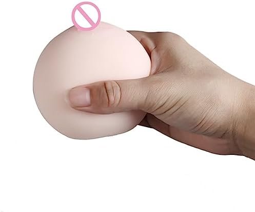 Silicone Breast Forms,Simulated Breast Mimi Ball Masturbation Device Inverted Aircraft Cup Male Products Couple Fun Male Adult Sex Toys(1Pcs) - Image 3