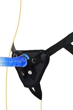 Strap-On Dildos Sex Toys With 7.87 Inches Jelly Penis Wearable Adjustable Realistic Dildo With Strong Suction Cup Transparent Jelly Anal Dildo Butt Plug For Lesbians Women Couples Fetish Anal Plug