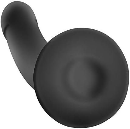 Chrontier Men Women Silicone Beginner Strap On Harness Dildo Curved Smooth Anus Butt Vagina G-Spot Plug Suction Cup Sex Toy Flare End Penis Wearable Couple Pegging Willy Lesbian Size S - Image 3