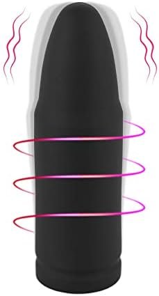 Adult Toys Mini Small Bullet Vibrator Female Sex Toys Rechargeable Vibrating Nipple G-Spot Stimulator Waterproof Quiet Usb Travel Charger, 11 Modes, (Black)
