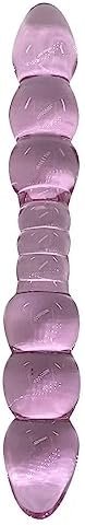 Glass Bead Pleasure Wand, Crystal Double-Ended Dildo Penis, Anal Butt Plug For G-Spot Stimulation Sex Toy Adult Toy - Image 2