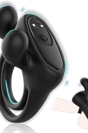 Vibrating Cock Ring, Men'S Penis Ring Vibrator, 3 In 1 Men'S Cock Ring Vibrator, Couple'S Vibrator, Adult Sex Toys For Enhanced Erection, Long Lasting Firmness, Adult Sex Toys For Men Or Couples