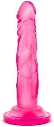Blush Naturally Yours 5 Inch Mini Cock Realistic Dildo, Suction Cup Strap On Harness Compatible, Sex Toy For Women - Purple - Image 3