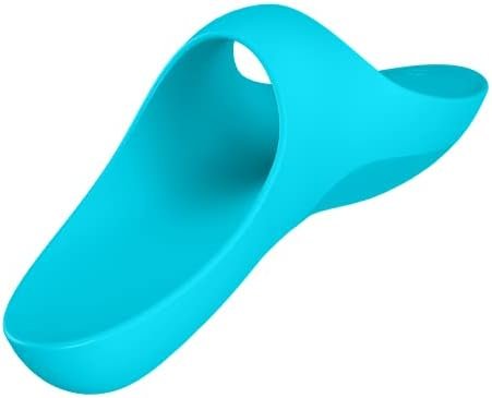 Satisfyer Teaser Finger Vibrator - 12 Vibration Programs For Stimulation Of The Clitoris, Penis And Erogenous Areas - Waterproof, Rechargeable (Light Blue)
