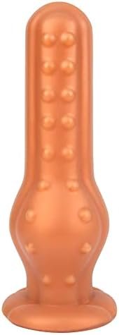Fst Ultra Soft Liquid Silicone Butt Plug With Strong Suction Cup And Massage Particles For Male Prostate Stimulation Women Vaginal Masturbation Sex Toy (M)