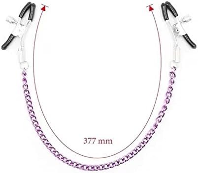 New 3629 Nipple Clips Clamps For Women,Adjustable Pressure Breast Clamps Stainless Steel Non Piercing Nipple Rings Decorative Clip For Pleasure Nipple Clips-Zr2 - Image 2