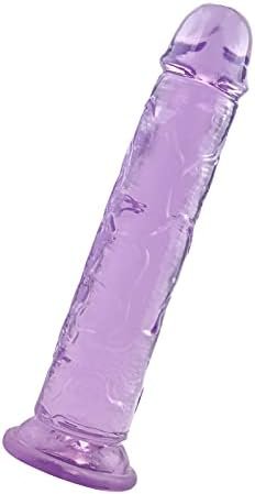 13 Inch Thick Dildos, Purple Suction Cup Dildo, Jelly Butt Plug Sex Toys For Women