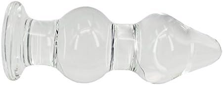 Gourd Shape Anal Sex Trainer Glass Pleasure Butt Plug Wand, Eastern Delights Elite Anal Sex Toy For Couples - Image 2