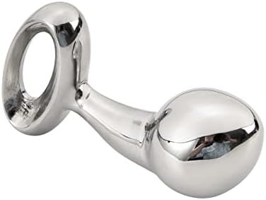 Funny Steel Massage Pure G Spot Double Head Anal Plug Stainless Steel Pleasure For Male Female Couple Masturbation Stick Anal Sex Toy 3.15 Inch
