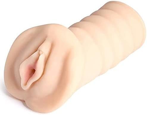 Lovehoney Thrust Pro Ultra Holly Male Masturbator - 6 Inch Realistic Tight Vagina With Textured Canal - Vibrator Compatible Male Sex Toy - Self Pleasure Sex Toys For Men - Waterproof - 480G - Flesh