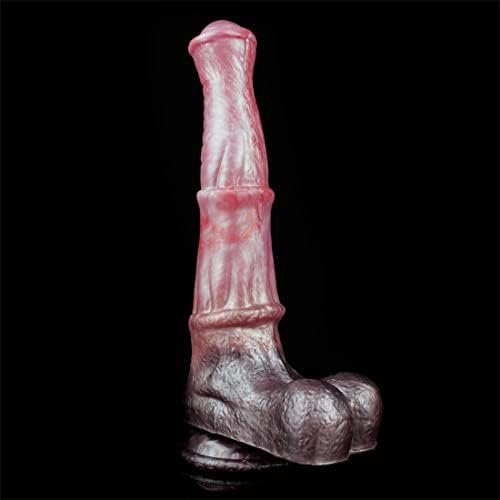 Frrdei Realistic Horse Dildo, Suction Cup Animal Dildos G Spot, 9.66In Long Silicone Dildos For Anal Prostate Lifelike Dildo Adult Sex Toy - Brown, 1.0 Count