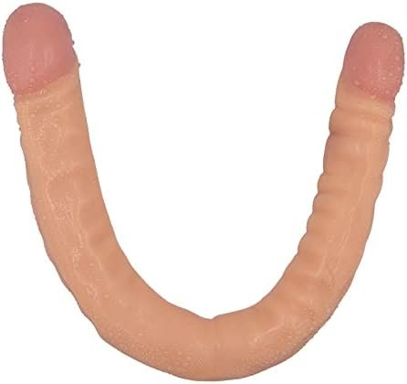 Double Ended Dildo, 18 In Super Long Double Dong, Flexible Realistic Double-Sided Dildo, Perfect For Couples And Solo Play!