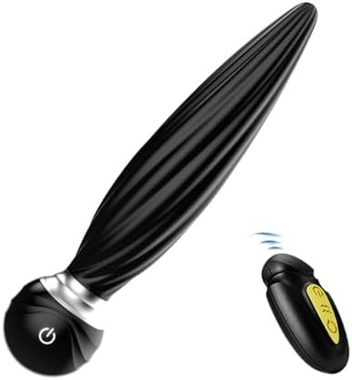 Daisy 7 Vibrating 7 Head Rotating Remote Prostate Massager Anal Butt Plug