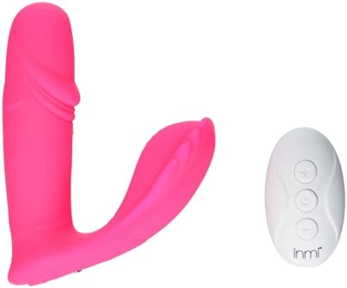 Inmi Panty Thumper 7X Thumping Silicone Vibrator With Remote Control,Pink