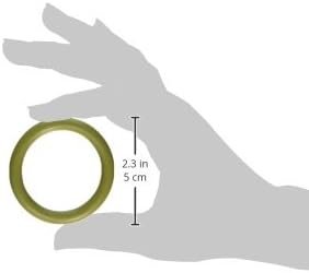 Heart 2 Heart Cock Ring - Nitrile - 1.5" - Military Green - Image 2
