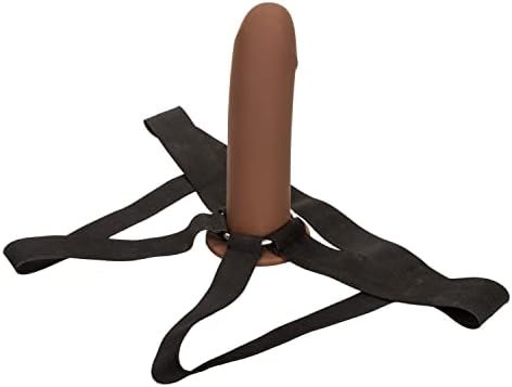 Calexotics 3 Inch Ppa With Jock Strap – Male Extension Penis Enhancement Sleeve With Support Ring – Sex Toys For Men And Couples - Ivory - Image 2