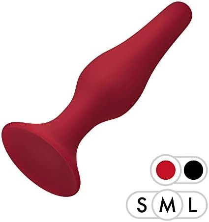 Forto F-11 Medical Grade Silicone Butt Plug With Strong Suction Cup Anal Sex Toy - For More Comfortable Intercourse Anal Toy Prostate Massager For Men And Women Advanced To Beginners - Image 2