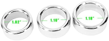 Eastern Delights Thick Stainless Cock Penis Ring, Small Inner Diameter (1.18 Inch) - Image 2