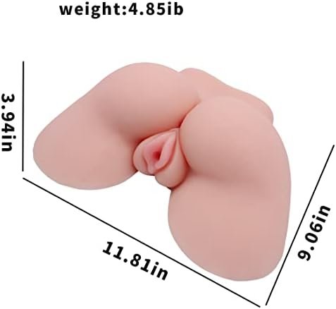 Joylane Body Doll Sex Toy For Men Adult Toy - Realistic Female Torso Flesh Light - Male Masturbator Massager Made With Skin-Safe & Zero Phthalate Rubber - 2.20Lbs,7.48 * 4.53 * 3.15 Inches - Image 2