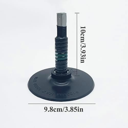Tenfruit Screw-On Connector To 3.86" Suction Cup With Spring Screw-On Sex Machine Attachment To Universal Dildo Masturbator Holder - Image 2
