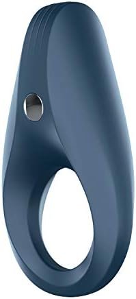 Satisfyer Rocket Ring Cock Ring - Vibrating Penis Ring For Longer, Harder, Stronger Erections, Erection Enhancing Penis Ring Plus Vibration - Soft Silicone, Waterproof, Rechargeable