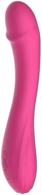 Realistic Dildo Vibrator For Women,Soft Silicone Massager G-Spot Stimulator Female Masturbator Adult Sex Toys For Women,Red