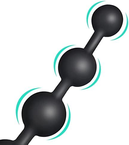 Silicone Anal Beads Butt Plug-Flexible Anal Chain Sex Toys With Different Size Anal Balls Prostate Massage Anal Trainer Anal Plug For Men Women Couples Anus Dilator Anal Bead Dildo Anal Toys (5 Balls) - Image 3