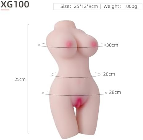 2.2Lb Realistic Torso Sex Doll With Boobs Butt,Portable Male Masturbator Sex Male Doll Blowjob Stroker,Tpe Adult Real Solid Doll For Sex With Pocket Pussy Vaginal Anal,Sex Toy For Masturbation (White) - Image 3