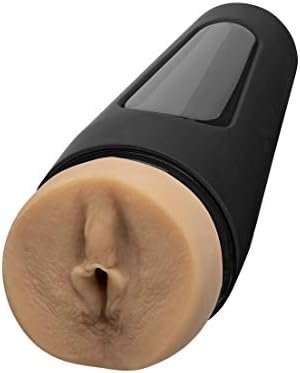 Doc Johnson Main Squeeze - Ariana Marie - Squeeze Plate For Precise Pressure - Twist End Cap To Control Suction - Discreet Premium Stroker - Male Masturbator, Vagina, Vanilla