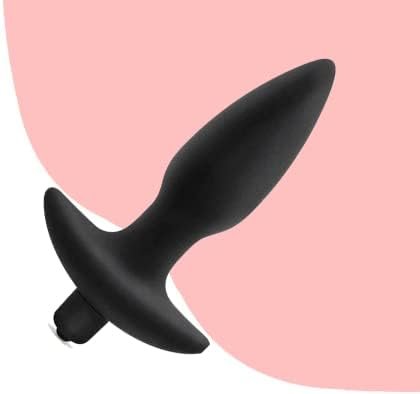 Vibrating Butt Plug Dildo Vibrator Prostate Massager Anal Plug 10 Speed G-Spot Stimulator Adult Sex Toys For Man Woman Male Female Couples Black