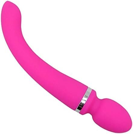 Bedtoyz Large Vibrator For Women Silicone Rabbit Massager Waterproof Rechargeable Fast Speed Dual Powerful Motor