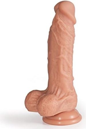 6.7'' Realistic Dildo For Beginners, Lifelike Sex Toys Silicone Dildo With Strong Suction Cup For Hands-Free Anal Play, Realistic Penis For Vaginal G-Spot Stimulation Dildos Anal Adult Toys For Women