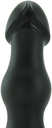 Doc Johnson Titanmen - The Rumpy - 6.5 Inch Durable Anal Plug With 6.9 Inch Girth And Phallic Tip - Flared Safety Base - Matte Finish - Butt Plug - Black - Image 3