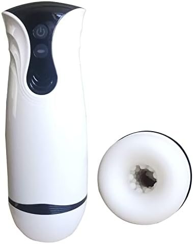 Timijoy Automatic Sucking Male Masturbator,Pocket Pussy Stroker With Women Moans,3D Textured Vagina Sex Toys With 4 Suction & 10 Vibration Modes, Black, N0-68 Black