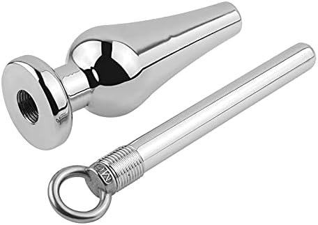 Stainless Steel Anal Douche Enema Butt Plugs Trainer Anal Plugs Beginners Starter Set For Women And Men Plugs Toys Trainer Design Fetish Massage G-Spot
