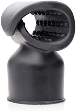 Lynx The Furl Male Masturbator Wand Attachment - Black