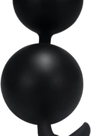 Silicone Expand Inflatable Anal Plug With Built-In Steel Balls,Bead Pulling Anal Dilator Sex Toy