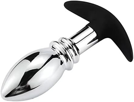 Large Metal Anal Beaded Butt Plug Personal Massager - Expanding Anal Plug Training G-Spot Dildo Masturbation Anal Sex Toys (Pdry-1400) - Image 3
