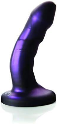 Tantus Sex/Adult Toys Super Soft Curve Dildo - 100% Utra-Premium Silicone Harness Compatible, G-Spot & P-Spot Stimulation For Anal, Vaginal, Men, Women, Lgbtq - Matte, Black